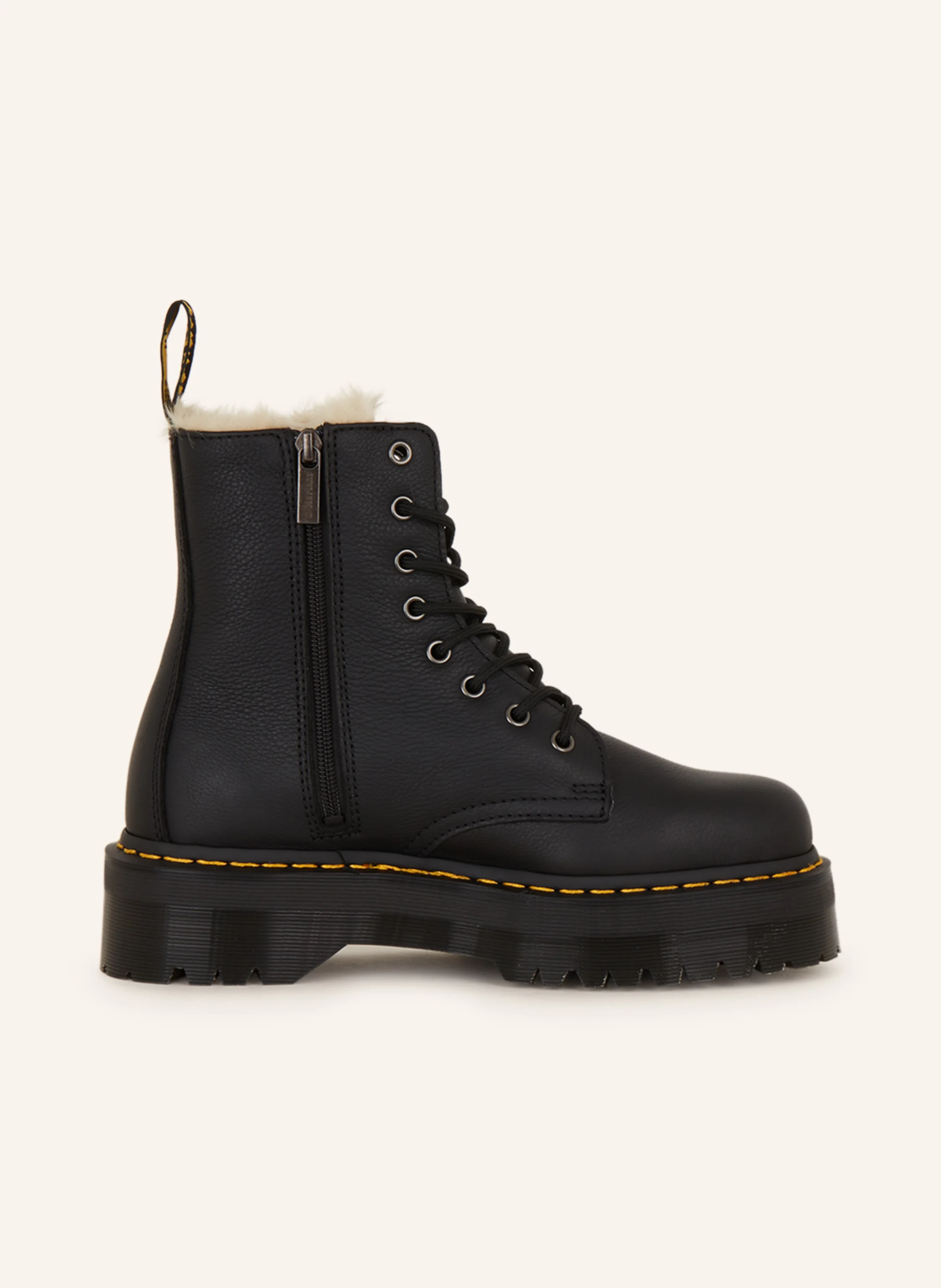 Dr. Martens Schnürboots JADON mit Kunstfell