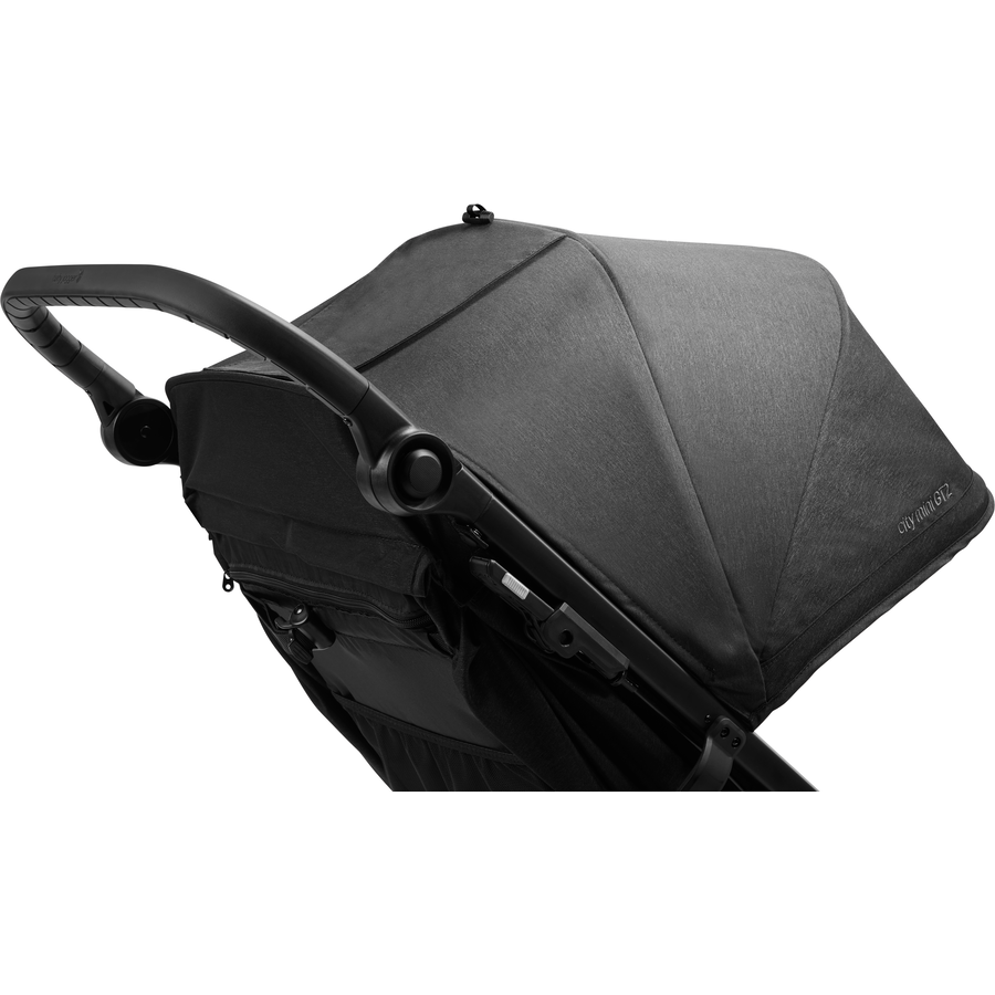 baby jogger Kombi-Kinderwagen City Mini GT2 Opulent Black inklusive Babywanne und Sicherheitsbügel