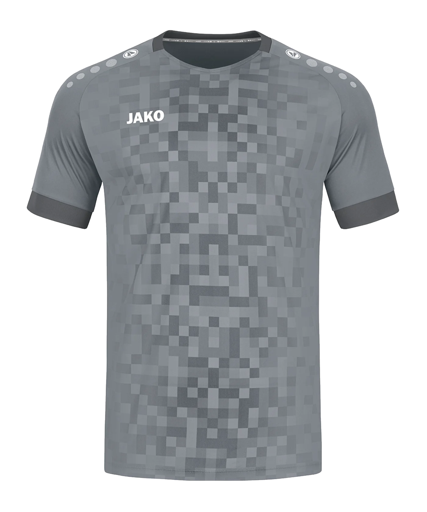 JAKO Pixel KA Trikot Grau F840