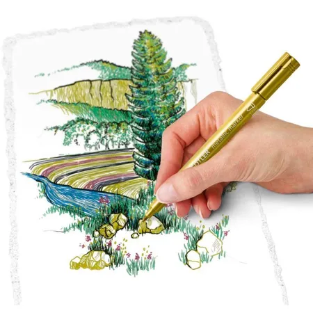 STAEDTLER® Metallic Marker, 5 Stück