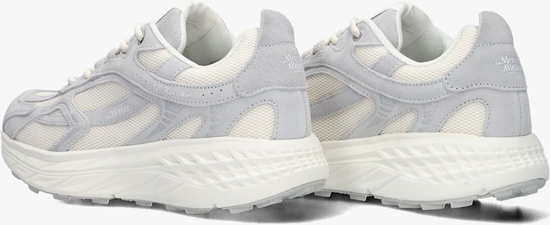 grijze mercer amsterdam lage sneakers the re-run max suede