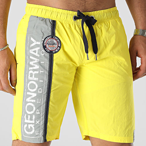 Short De Bain Jaune