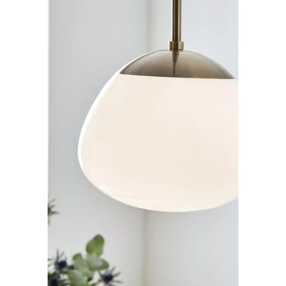 TAKLAMPE MARKSLÖJD RISE HVIT/ANTIKK E27