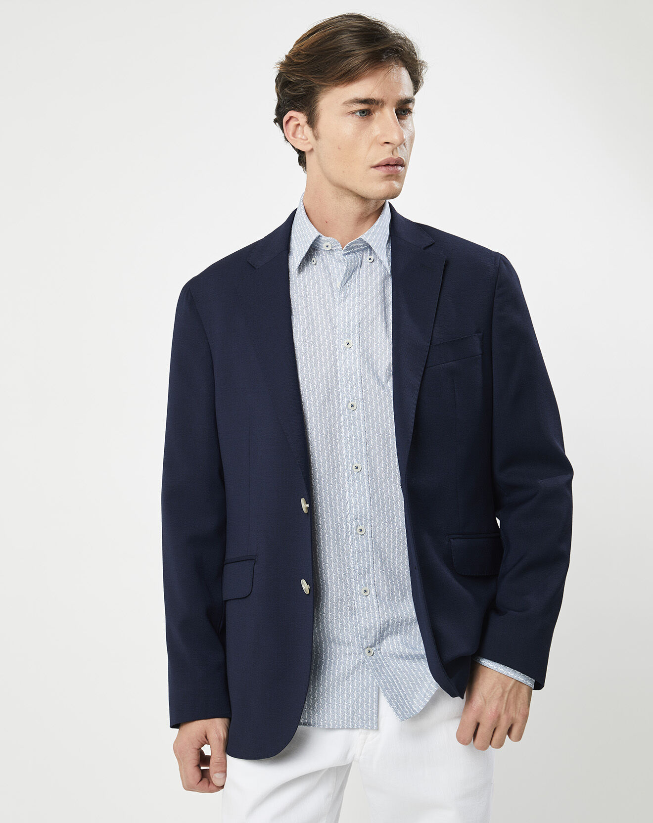 Hackett London Veste blazer bleu marine