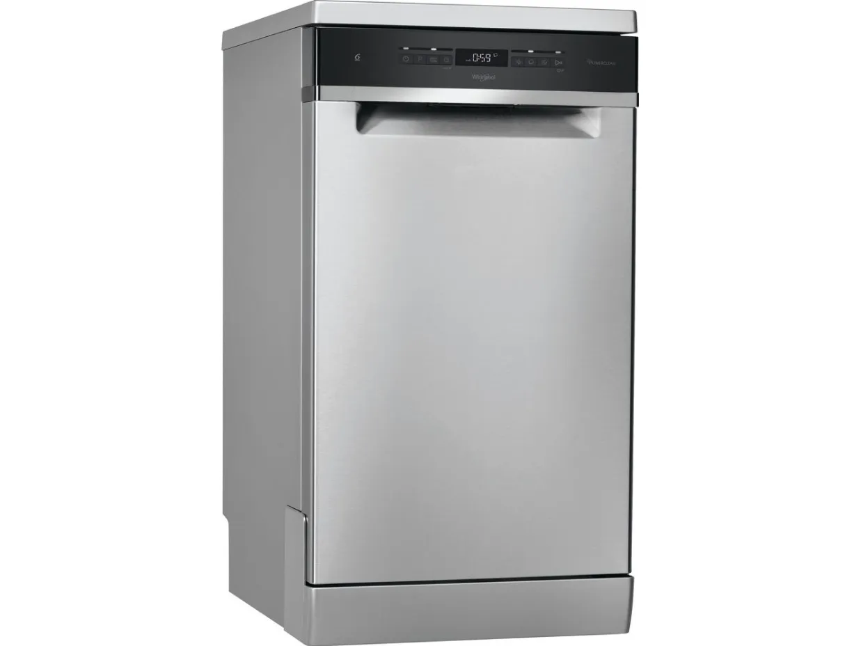 WHIRLPOOL WSFO 3O23 PF X - Opvaskemaskine - Sort