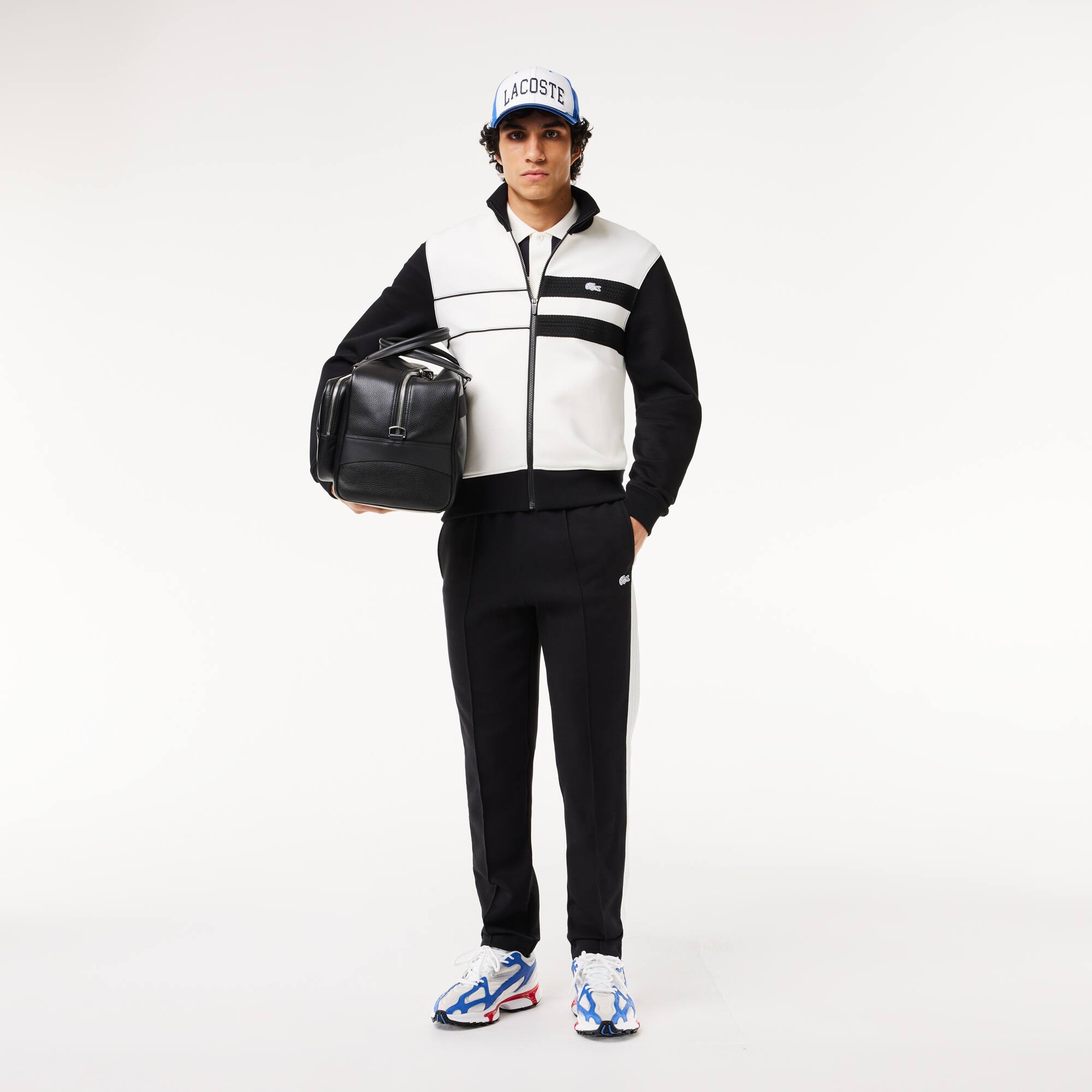 Pantalon de survêtement Paris fabriqué en France Pantalons de survêtement - Noir - Lacoste - Homme
