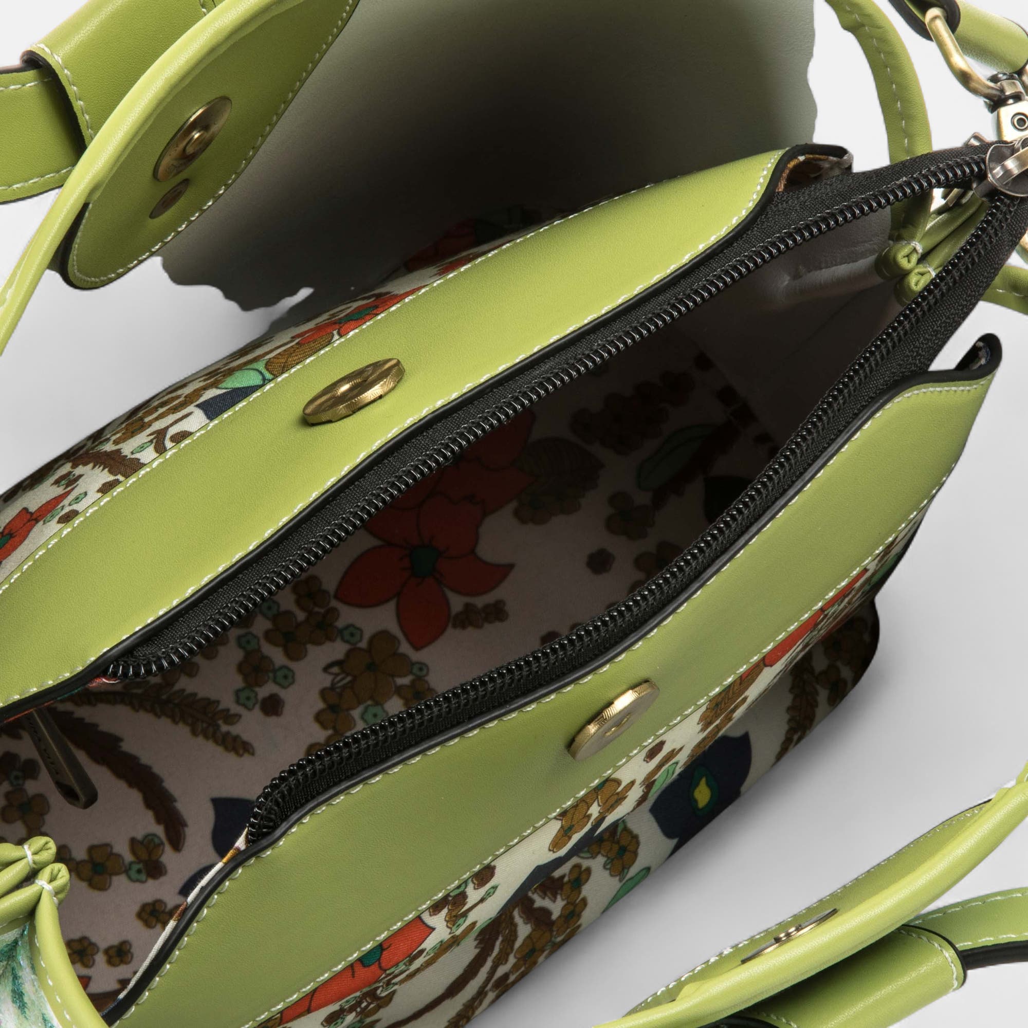 Sac à main vert