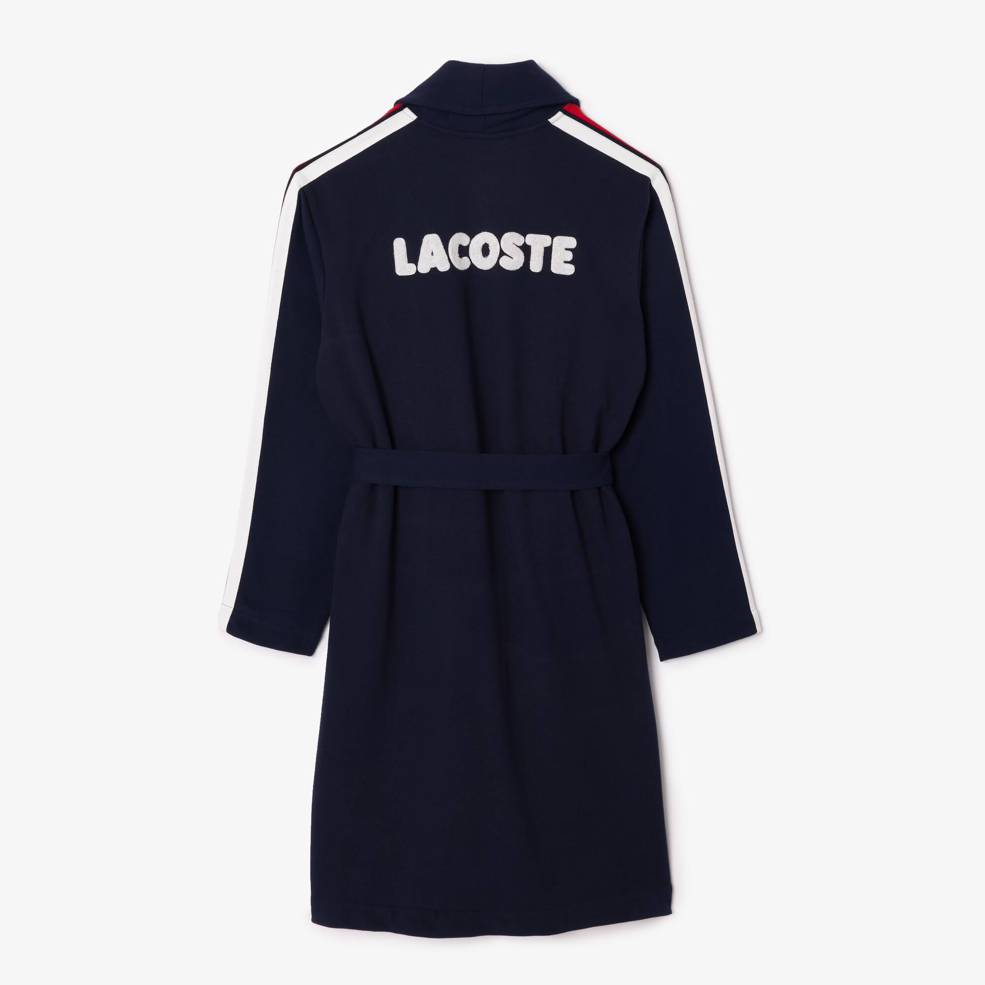 Schlafmantel mit Kontraststreifen Loungewear - Blau - Lacoste - Herren