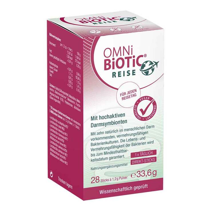 Omni Biotic Reise Pulver Stick, 28X1.2 g