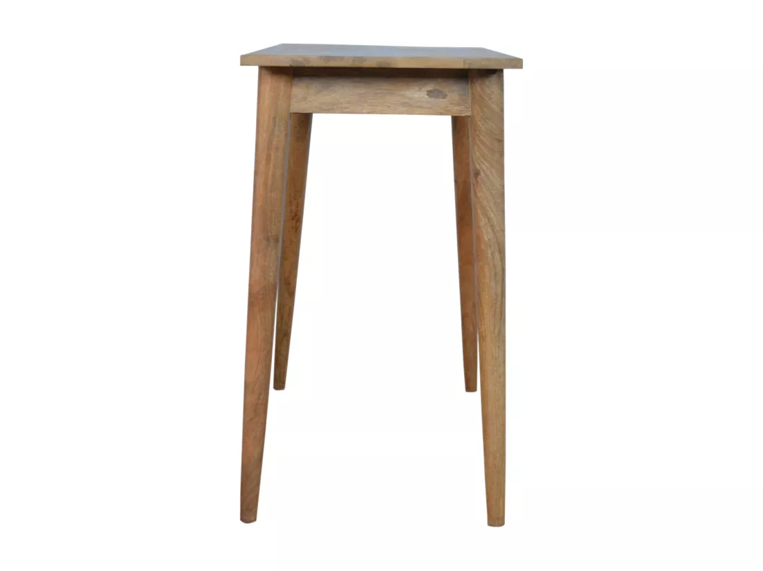 Bureau nordique à 2 tiroirs.