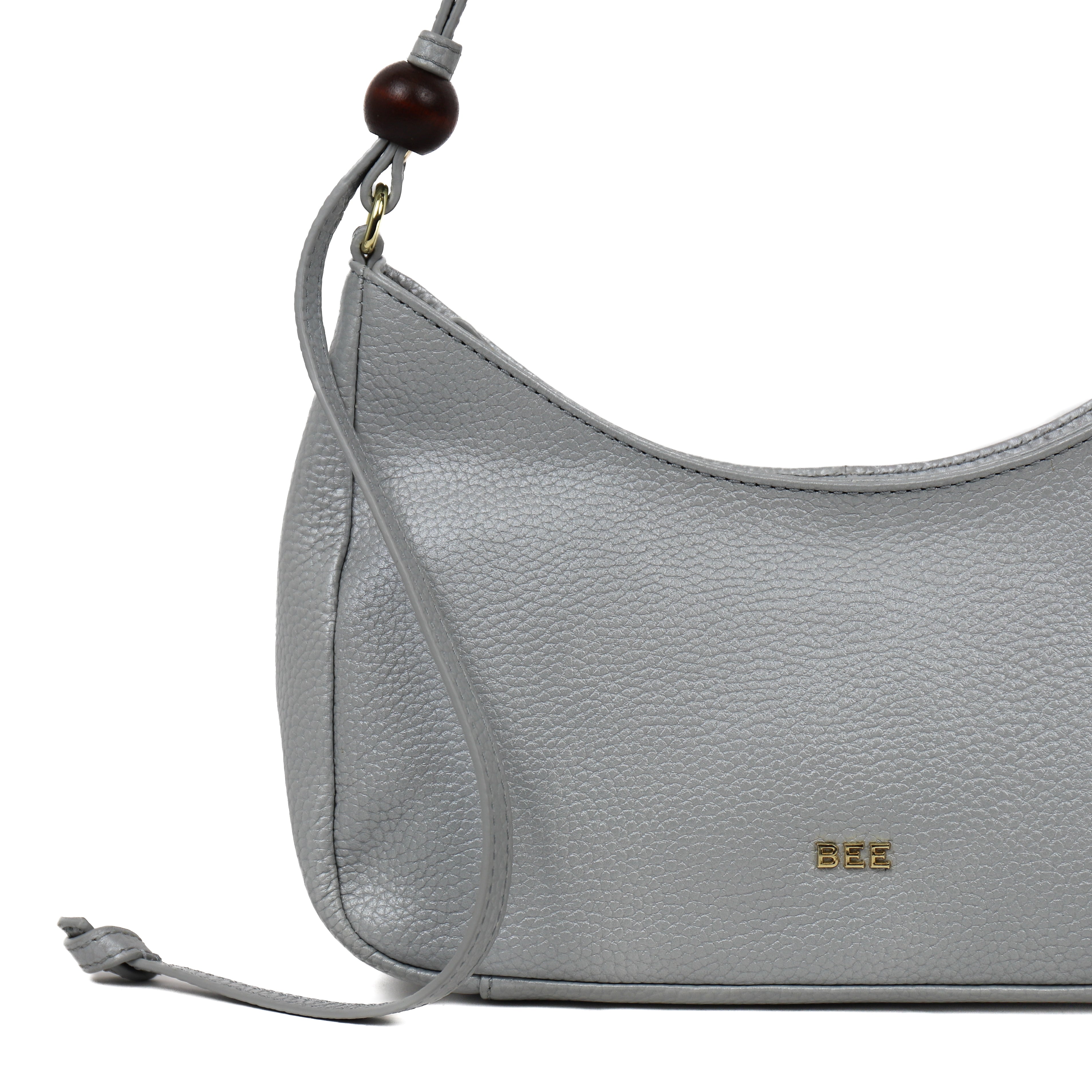 Hand-/schoudertasje 'Roxy' Metallic Silver Metallic Silver