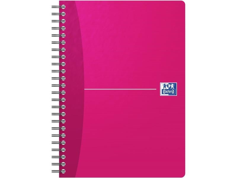 Oxford Notizbuch A5, kariert, Assortiert Spiralheft im A5 Format