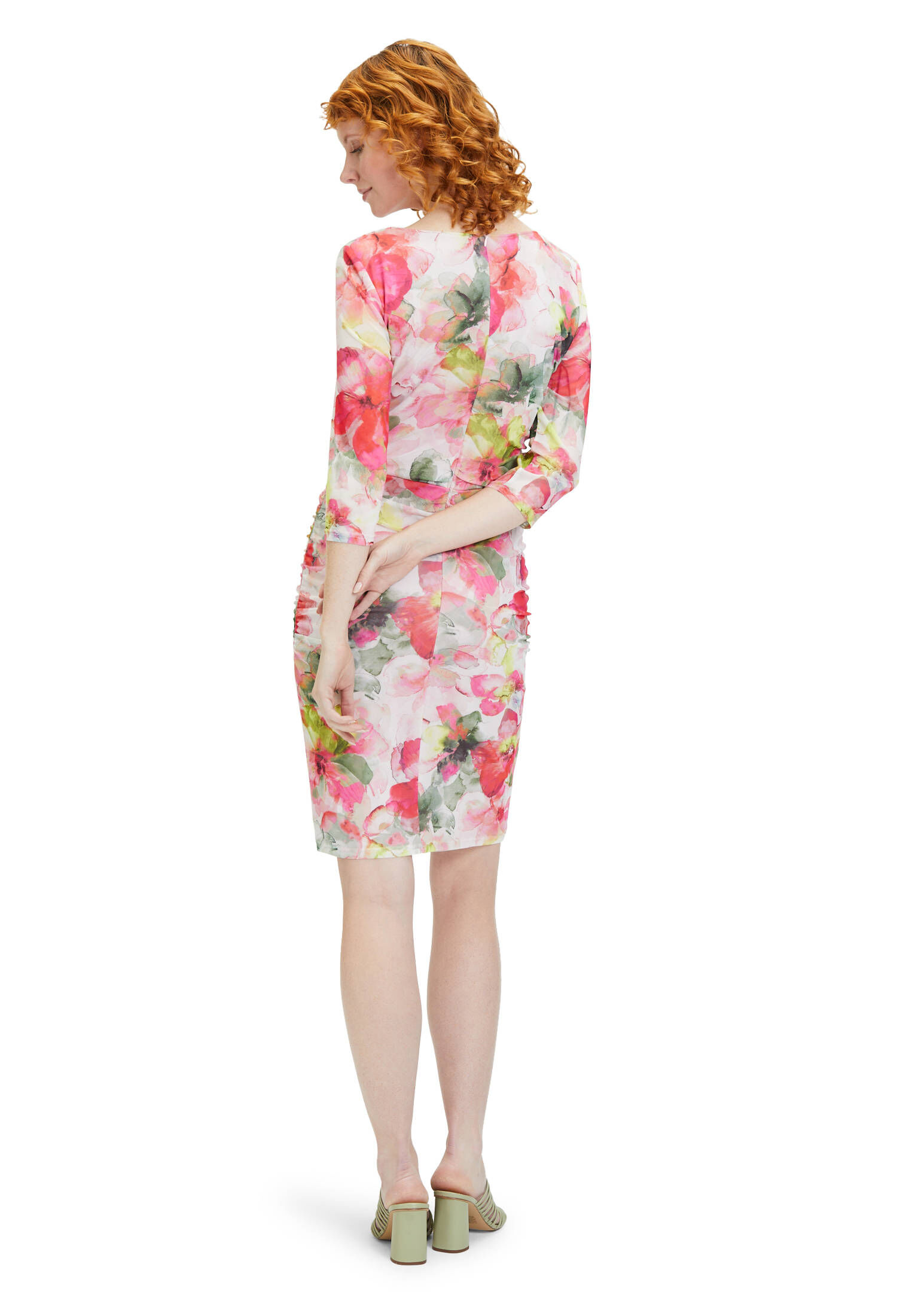 Vera Mont| Damen Etuikleid mit Blumenprint