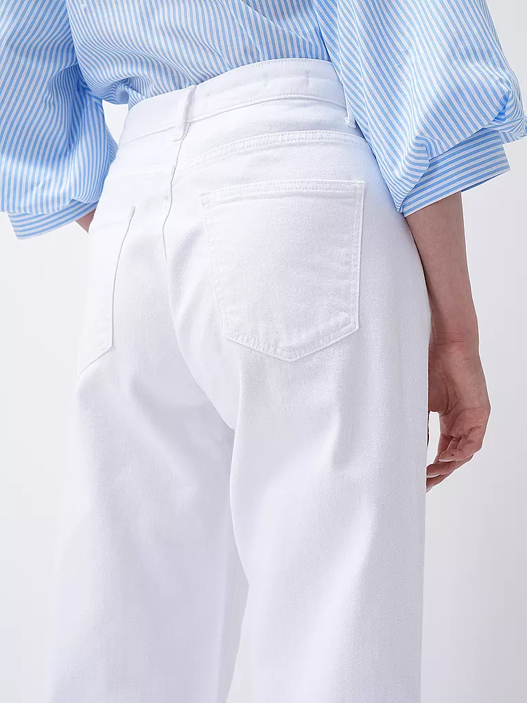 RICH & ROYAL Jeans 7/8 weiss