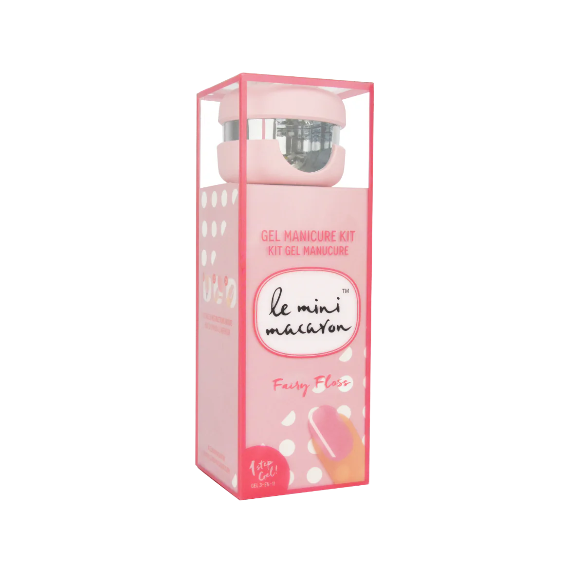 Le Mini Macaron  Gel manicure kit - Fairy Floss