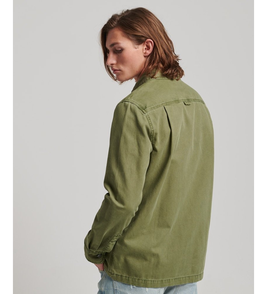 Superdry Camiseta Verde Lona