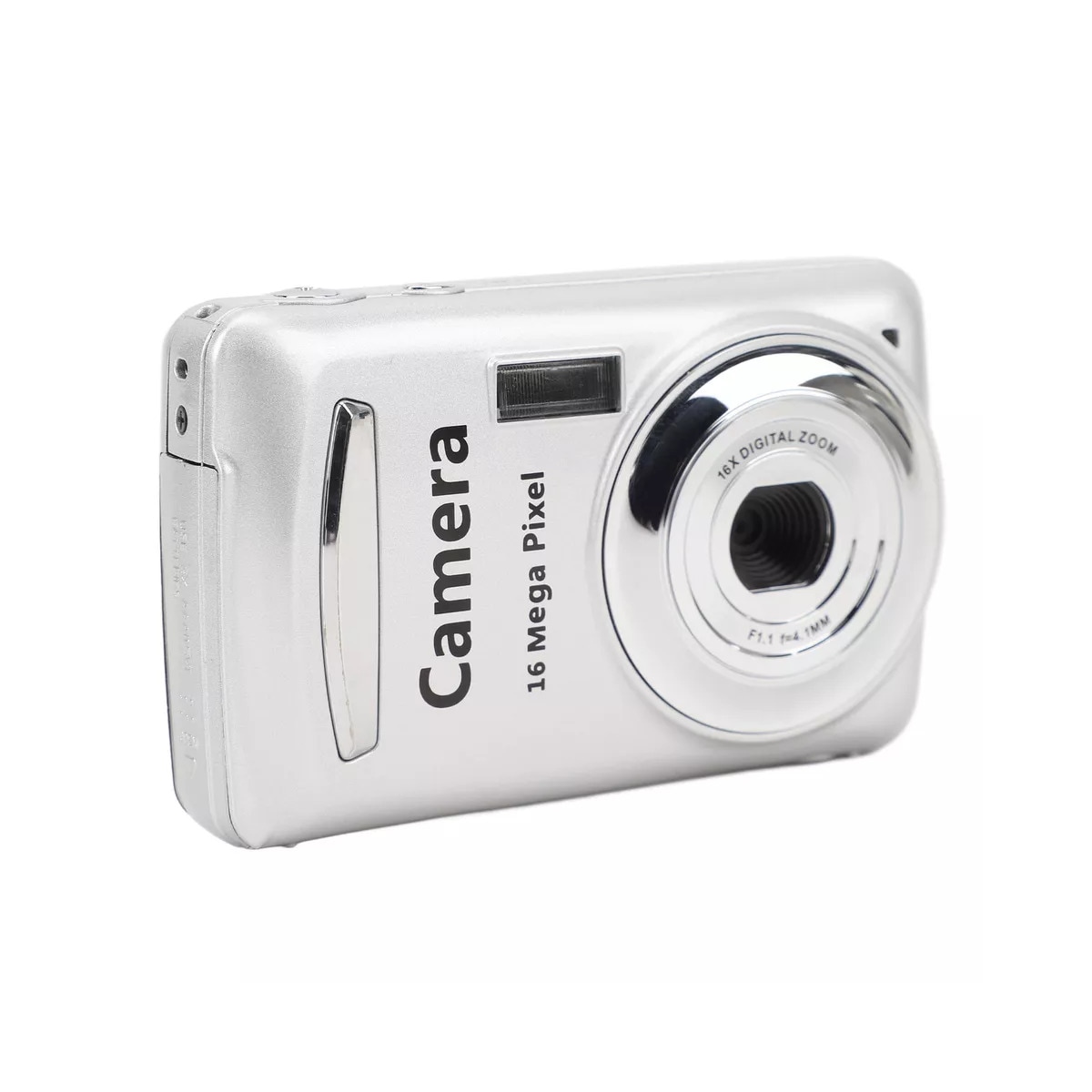Kompakt kamera med 16x digital zoom og 2,4 tommers LCD-skjerm Sort