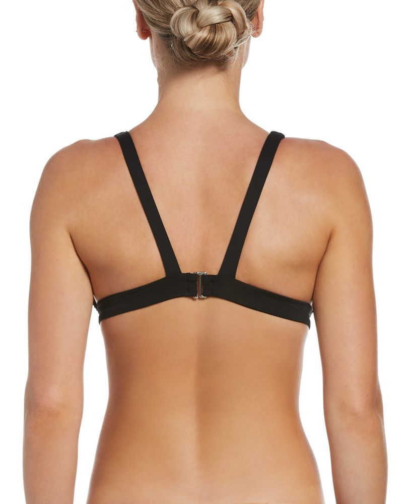 Haut de bikini Nike Swim Noir pour femme