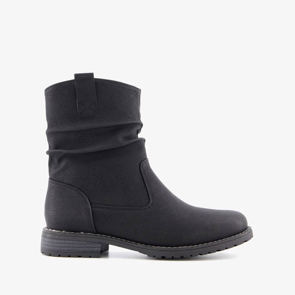 Blue Box dames enkellaarsjes zwart