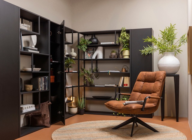 WOOOD Mehrzweckschrank »Teun« in modernen Design, aus Kiefernholz, Breite 44 cm