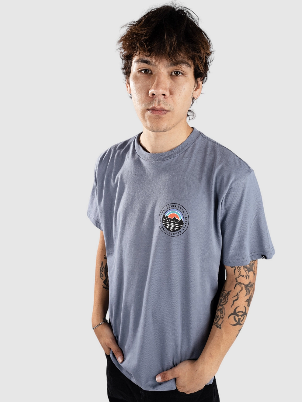 Quiksilver Landscapes T-Shirt flint stone