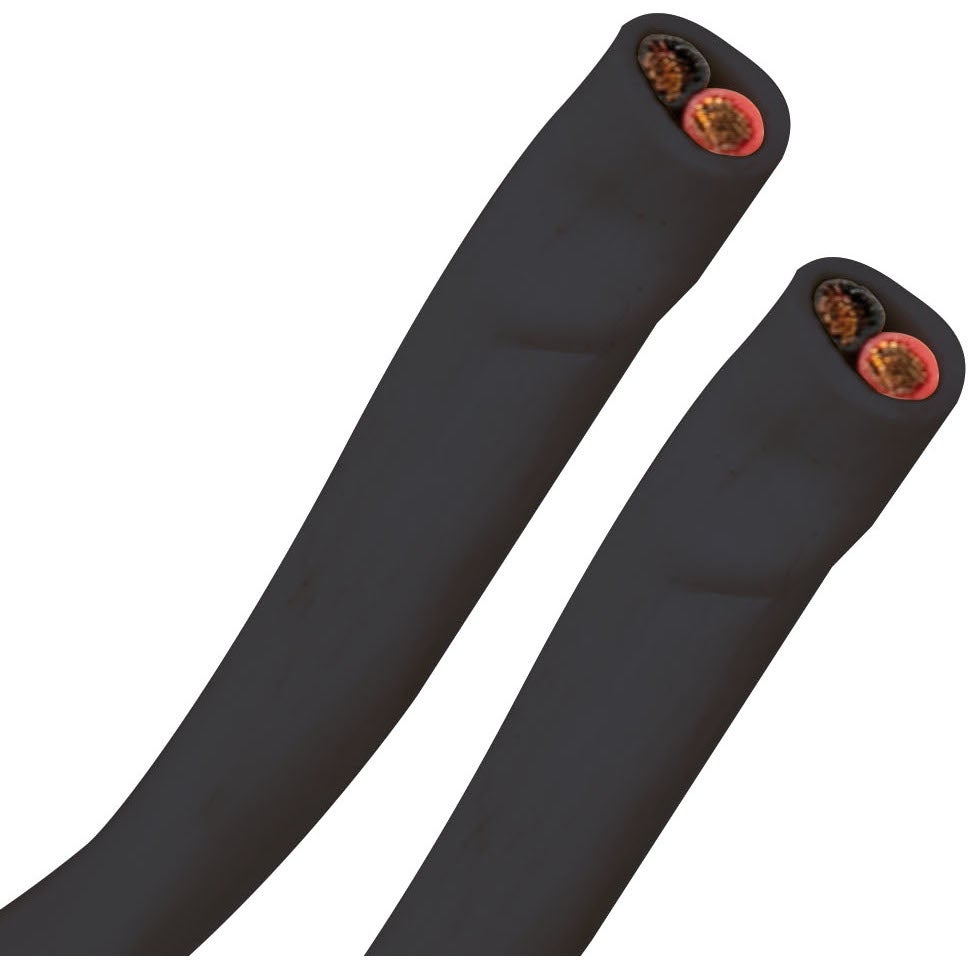 DAP SPC-215-DCA-s2-d0-a3 zwarte speakerkabel, 2x 1.5 mm², 100 meter