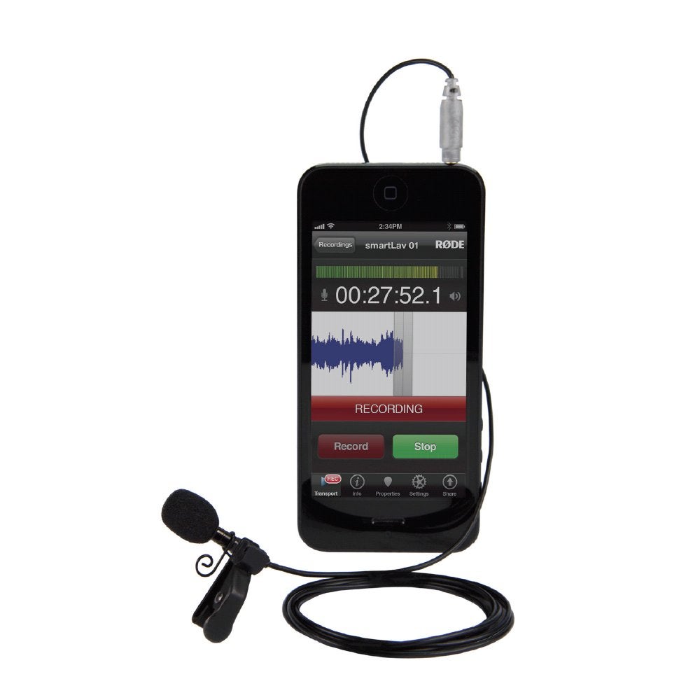 RØDE SmartLAV+ lavalier voor de iPhone, iPad en iPod touch
