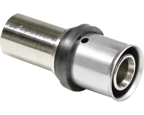 Perspassing overgang TH en U-profiel 20 x 2 - 18 mm op koperen en composiet buis