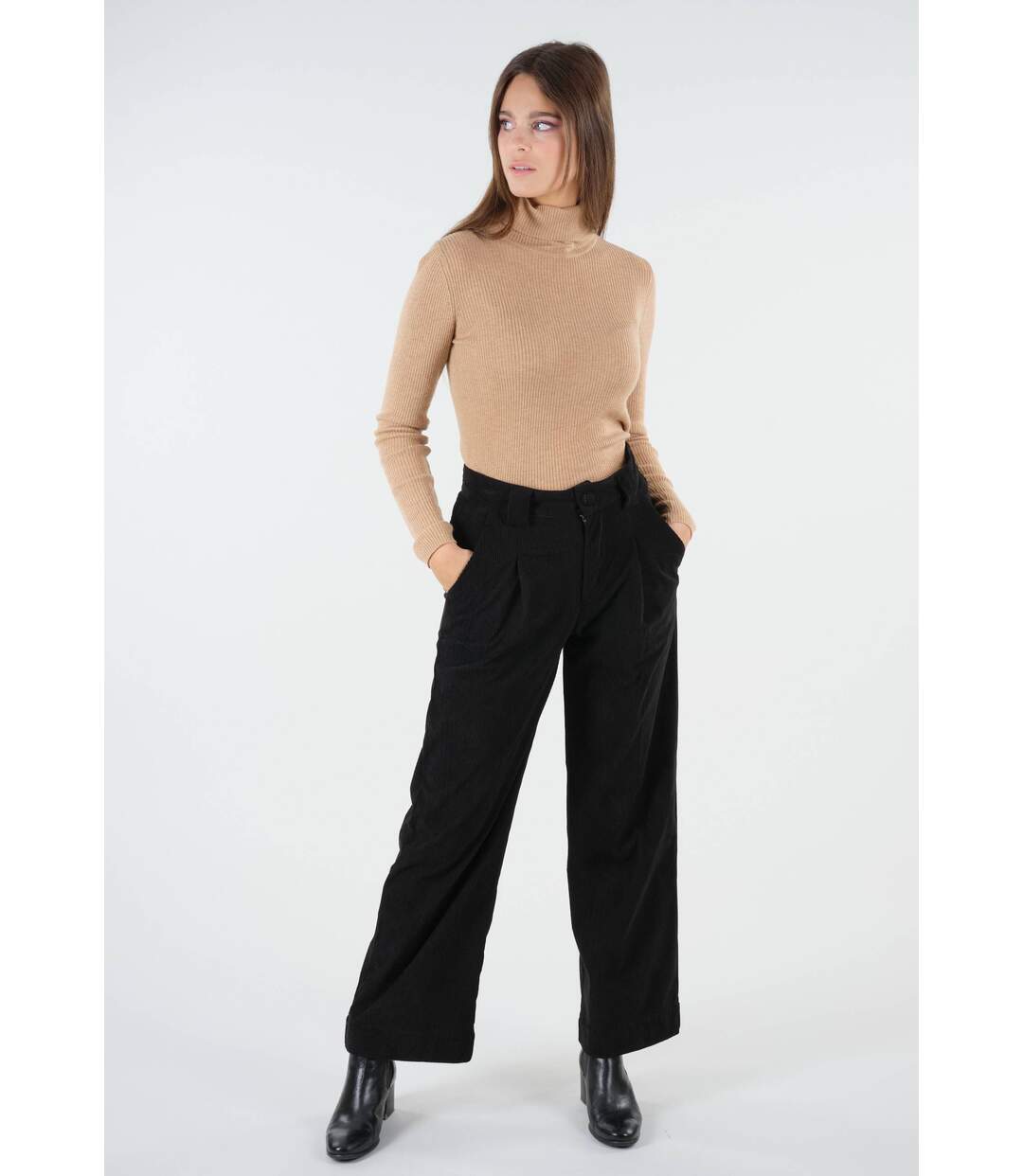 Pull chaussette à col roulé NEELA