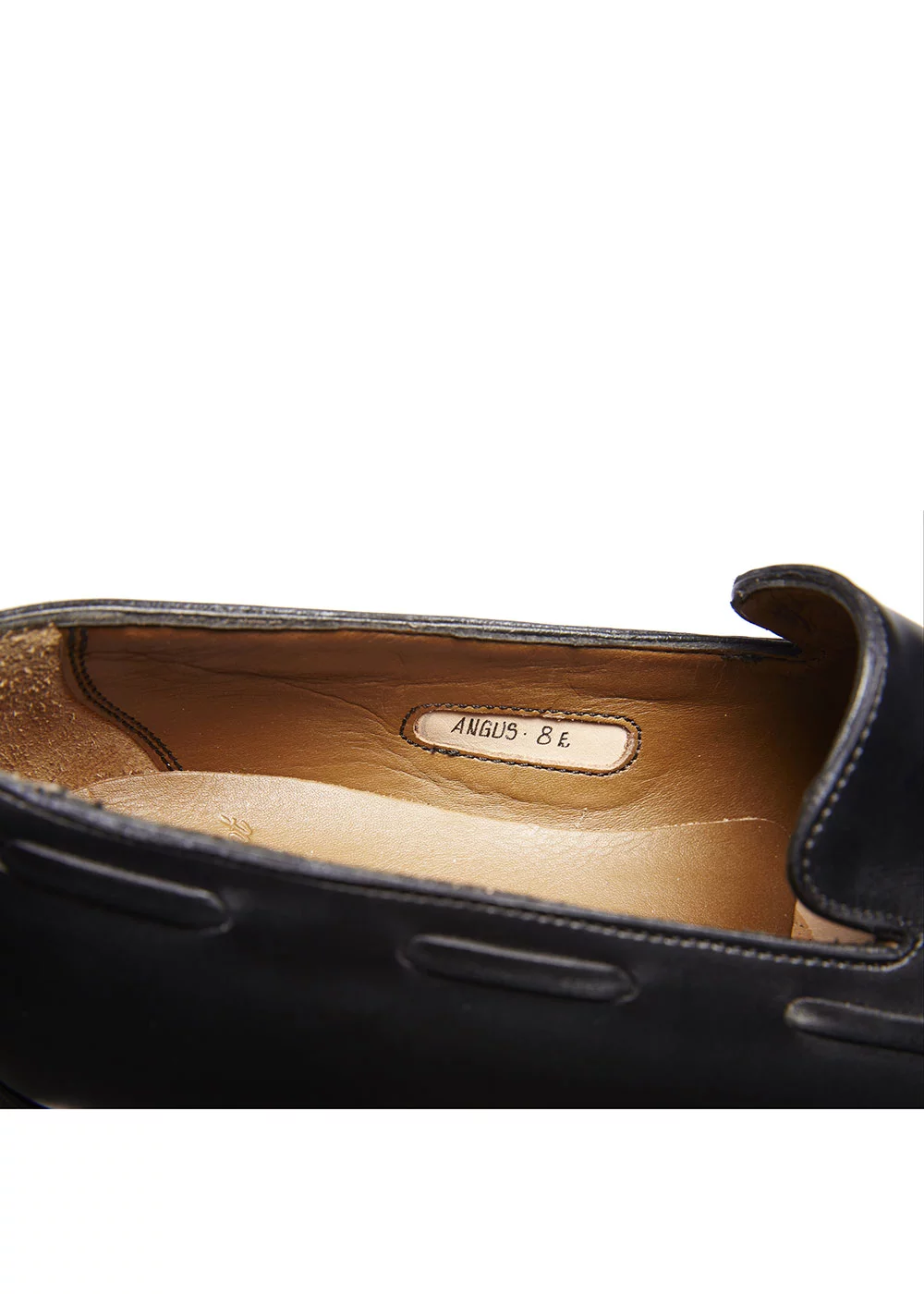 MOCASSIN ANGUS VEAU NOIR