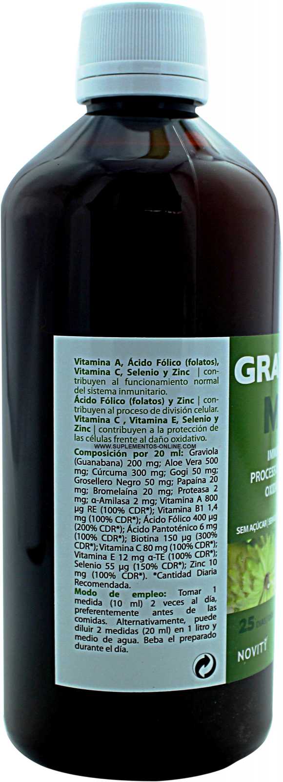 Uriach Theralab Graviola Max 500 ml
