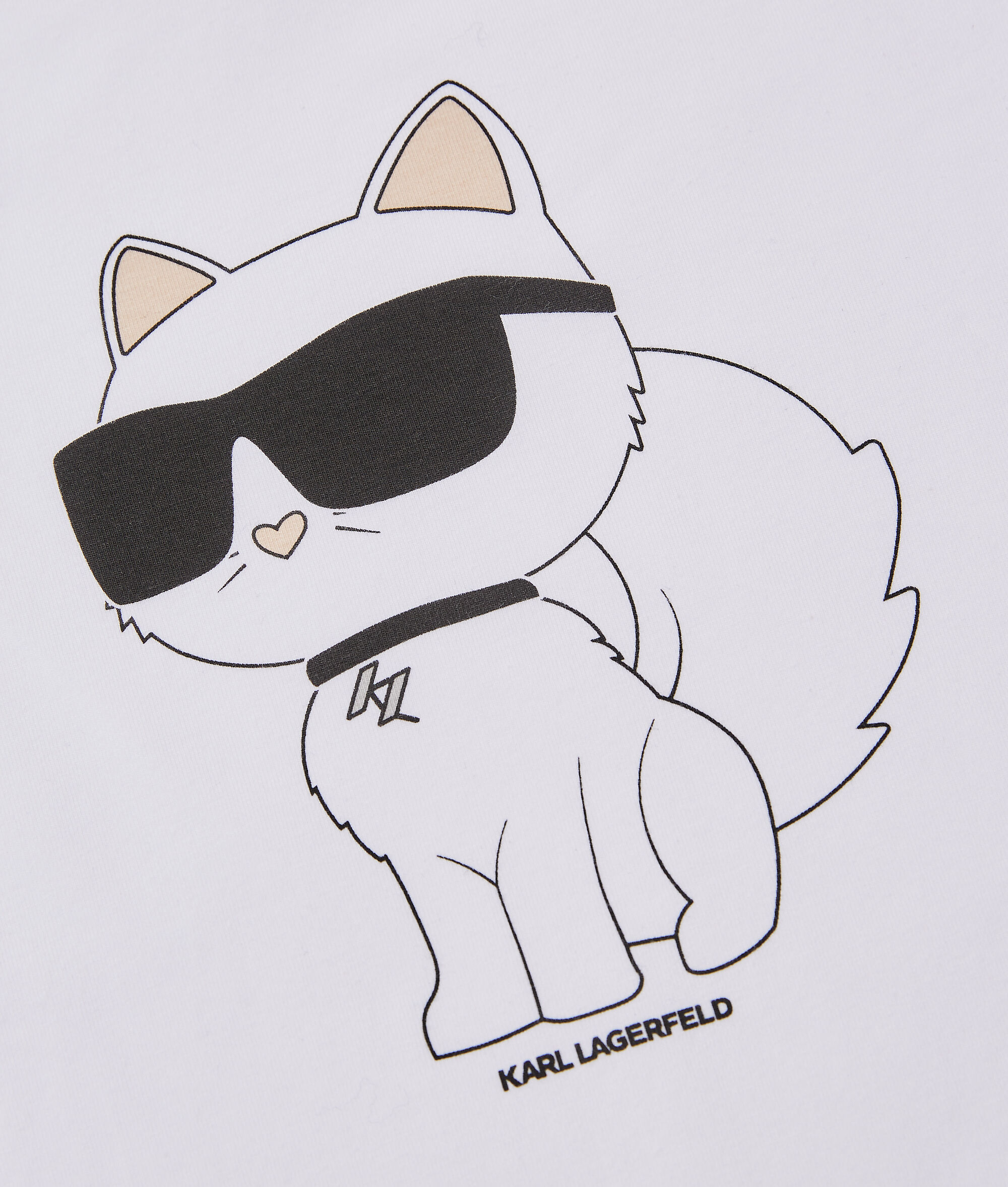 T-shirt pour fille Choupette