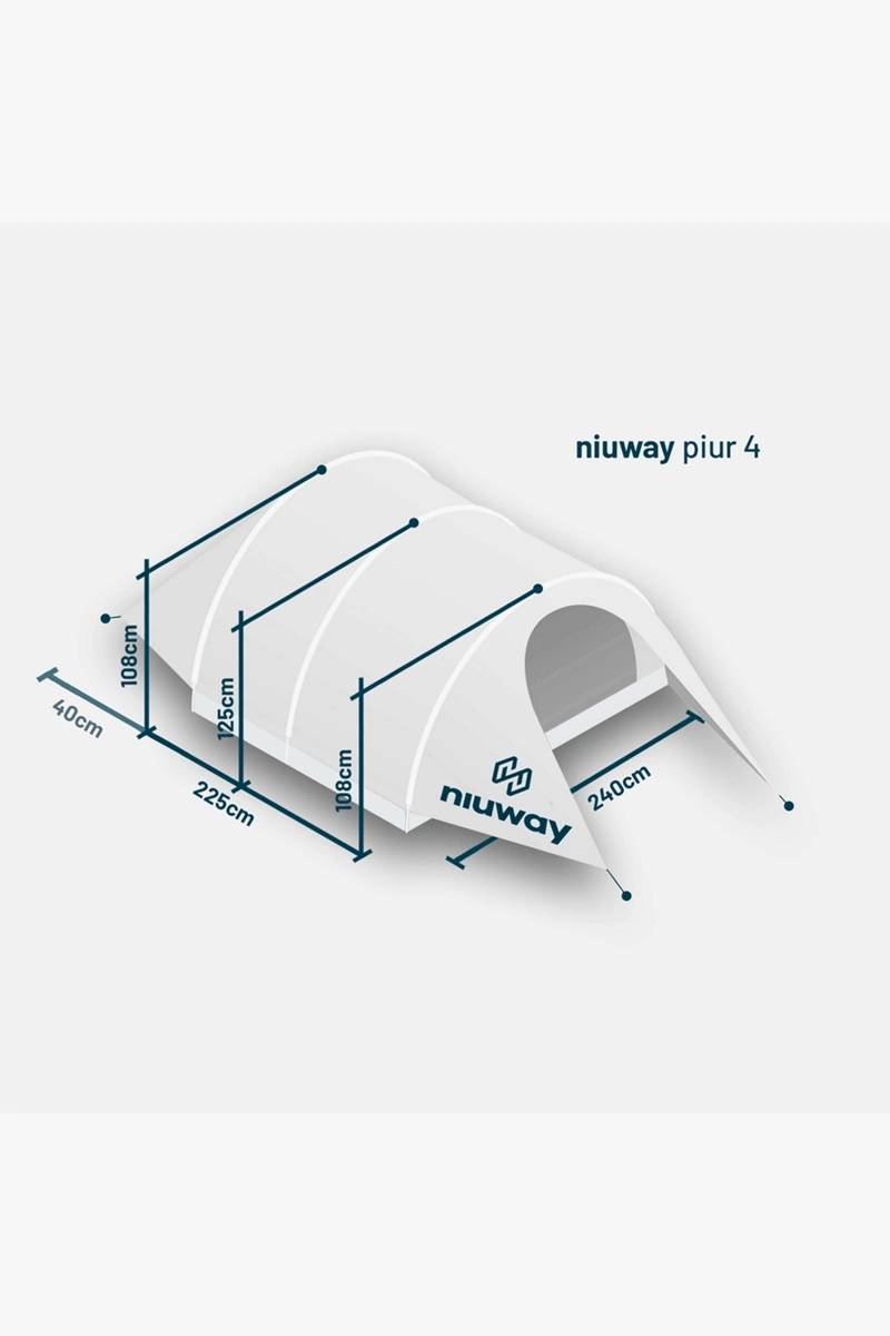 niuway Piur 4 Zelt