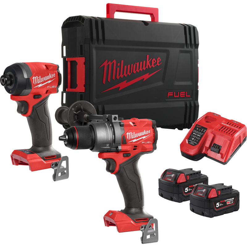 Milwaukee M18 FUEL FPP2A3-502X combopack 18V 2x 5,0Ah Li-ion