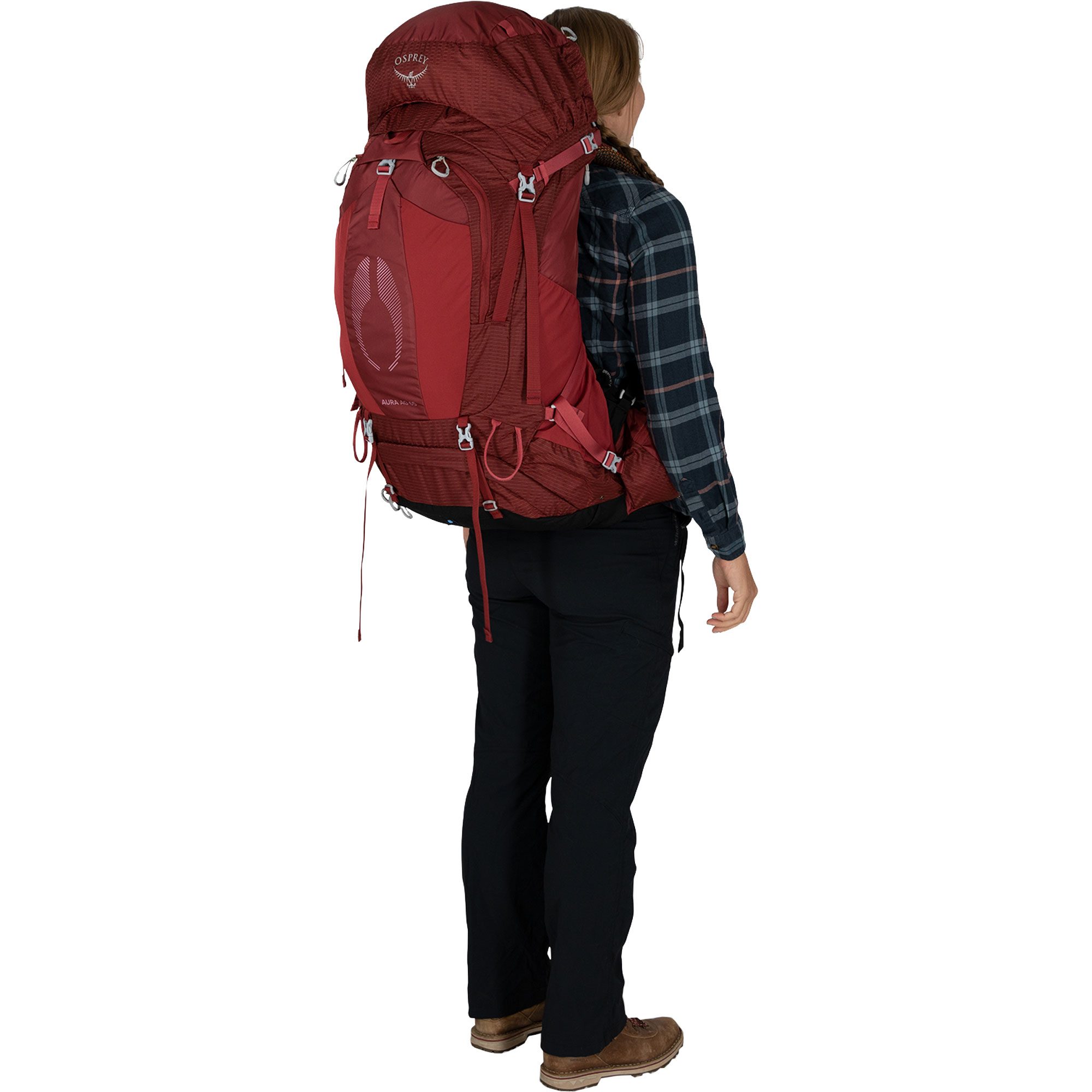 Osprey Aura AG 65l Trekkingrucksack Damen berry sorbet red
