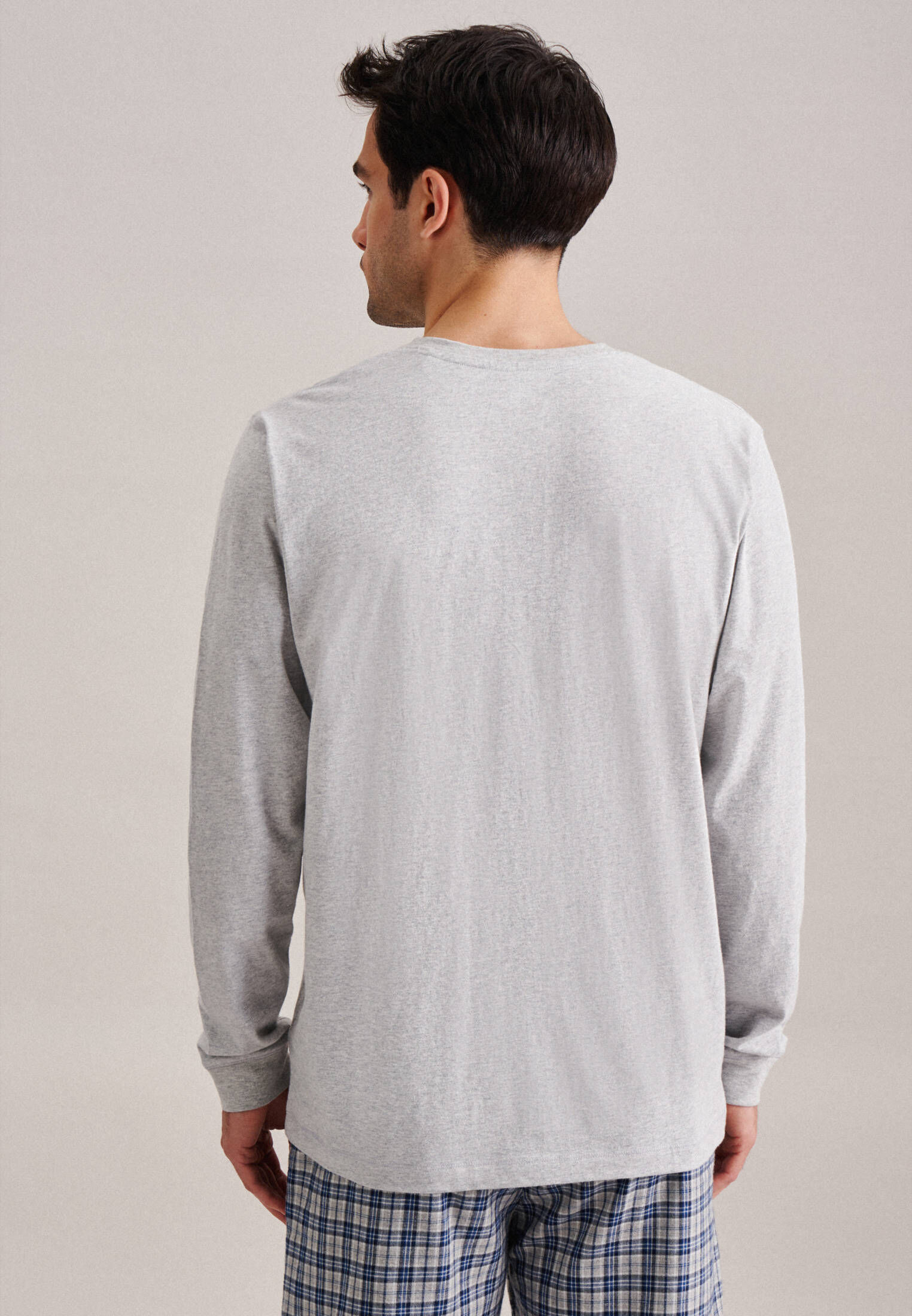 Seidensticker| Herren Pyjama Schwarze Rose