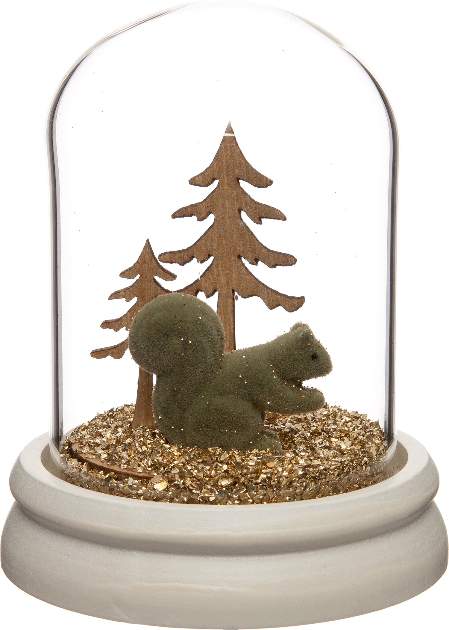 Intratuin stolp eekhoorn groen D 8,5 H 11 cm