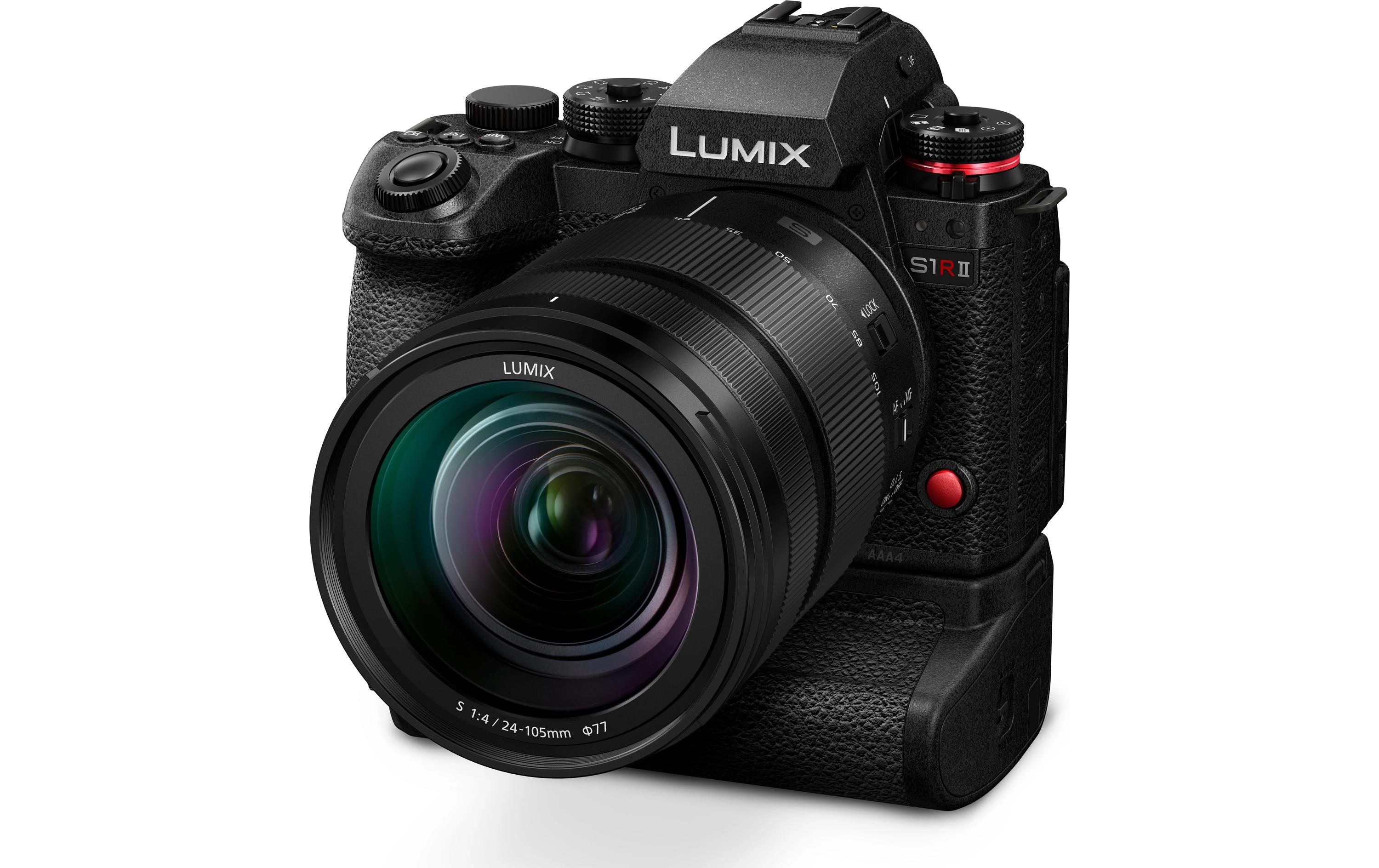 Fotokamera LUMIX S1RII S 24-105 mm<br>Die ultimative Vollformat Hybridkamera mit Objektiv