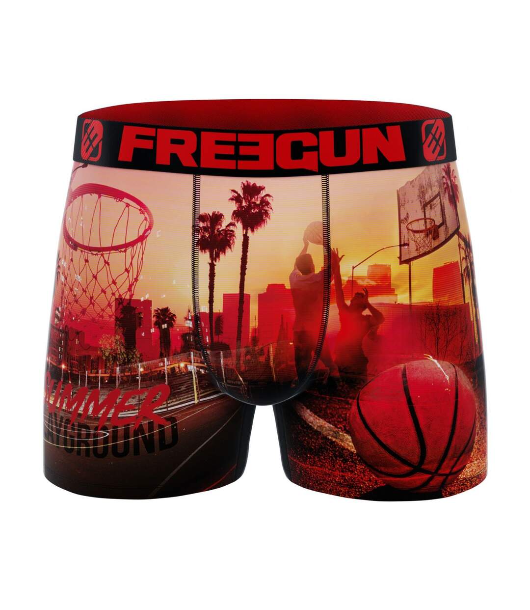 Boxer Homme Sport, Caleçon Homme Doux et Confortable (Lot de 4)