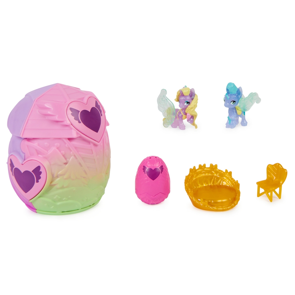 Hatchimals CollEGGtibles, Regenbogen-kation Familien-Hatchi-Haus-Spielset