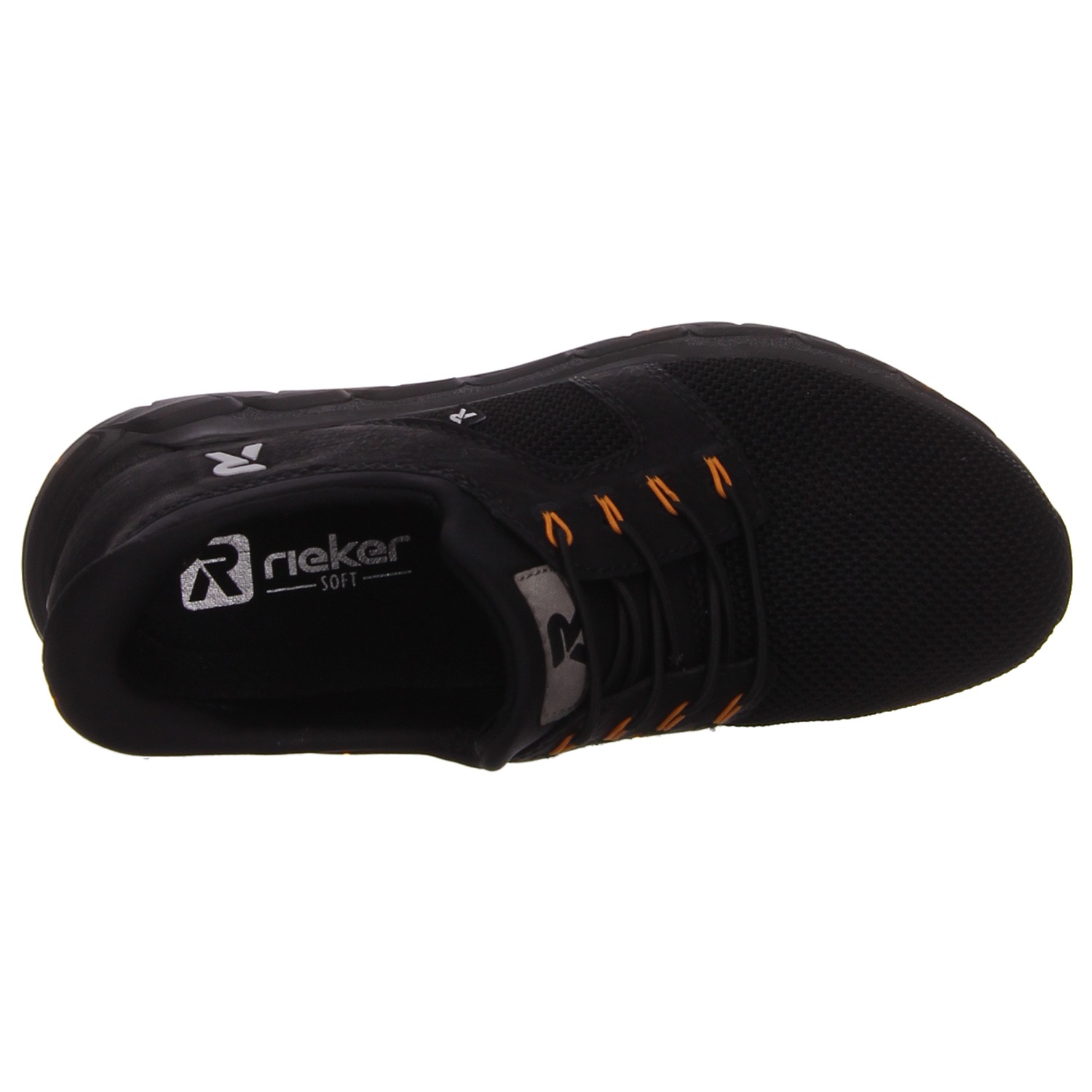Rieker Sneaker schwarz schwarz