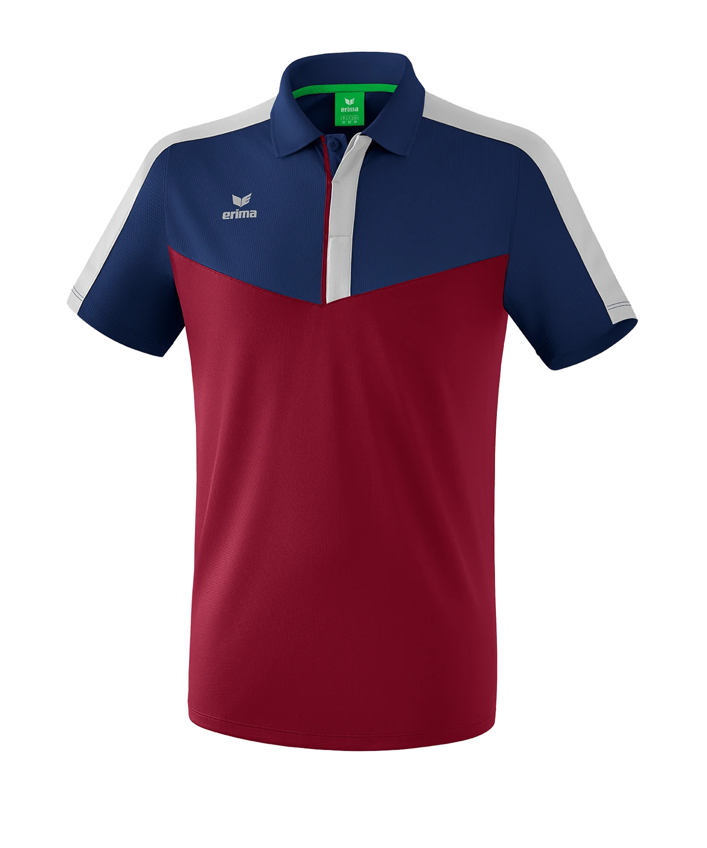 Erima Squad Poloshirt Blau Rot