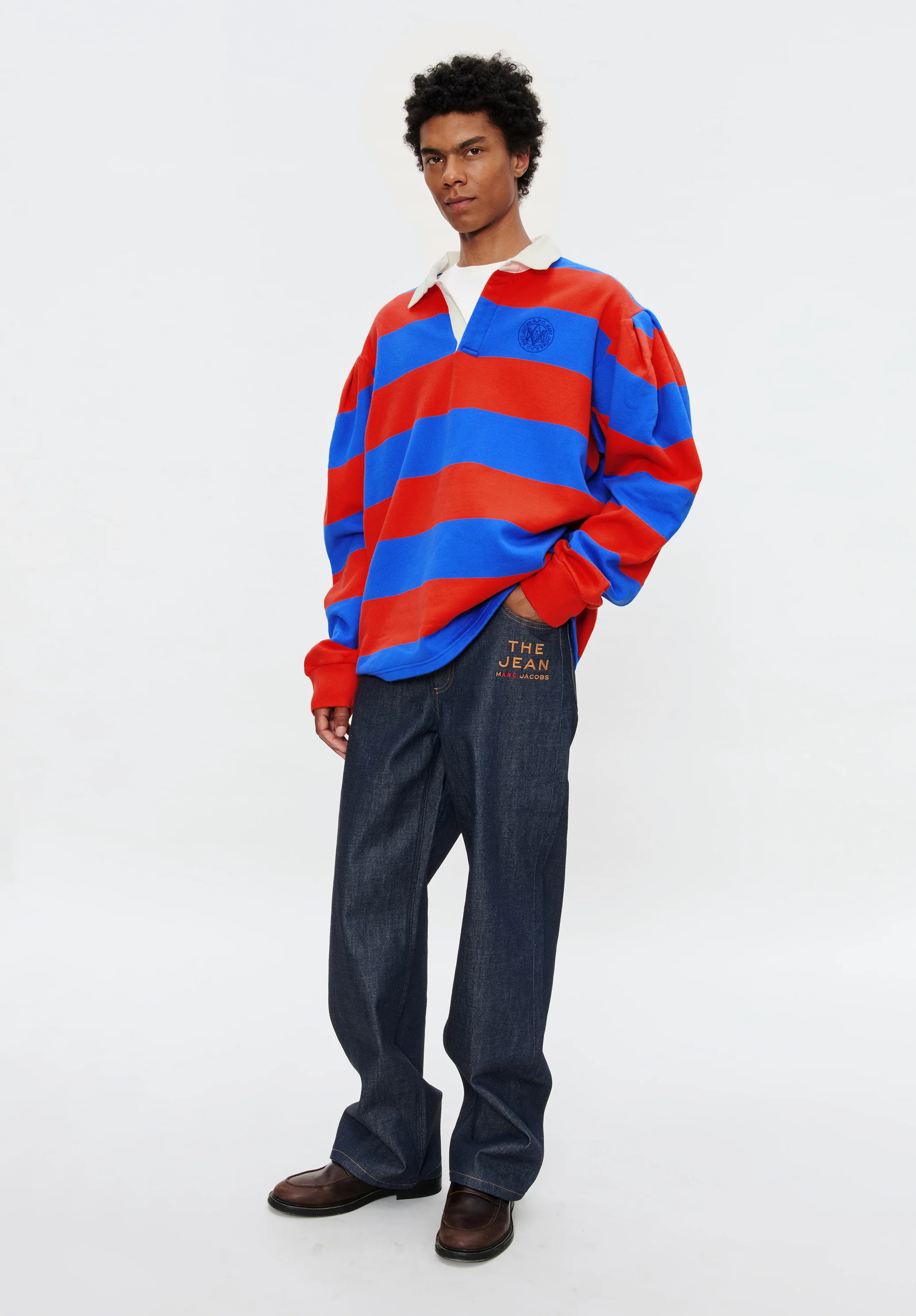 A.P.C. x Marc Jacobs. The Unisex Rugby - Bleu / rouge