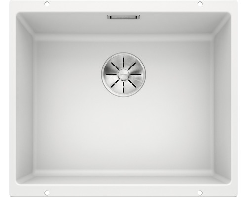 Blanco SUBLINE 500-U spoelbak, 530 x 460 mm, wit, 523436