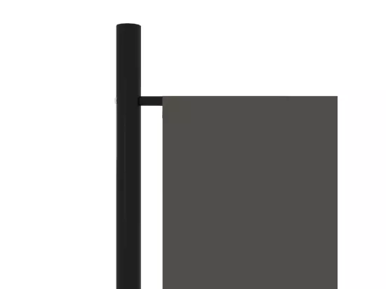 Cloison de séparation 6 panneaux Anthracite 300x180 cm