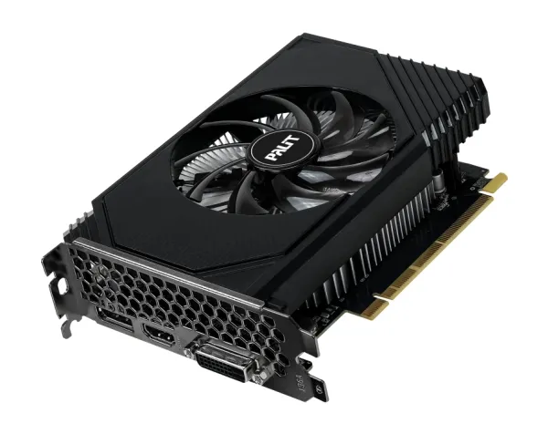 Palit GeForce RTX 3050 StormX 6GB - Grafikkort - GF RTX 3050 - 6 GB GDDR6 - PCIe 4.0 - HDMI, DisplayPort, DVI - boks