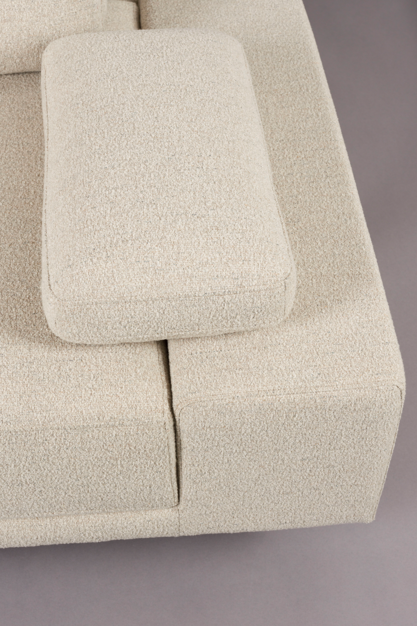 Bank Shelly Off-wit links Chaise Longue