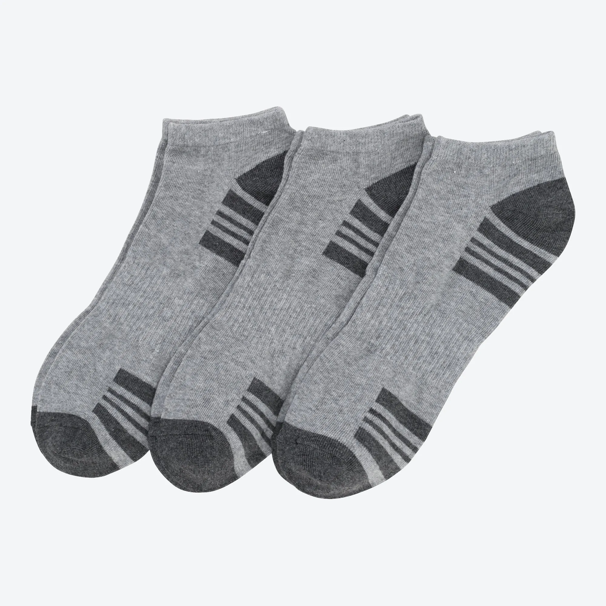 Herren-Sport-Sneaker-Socken, 3er-Pack