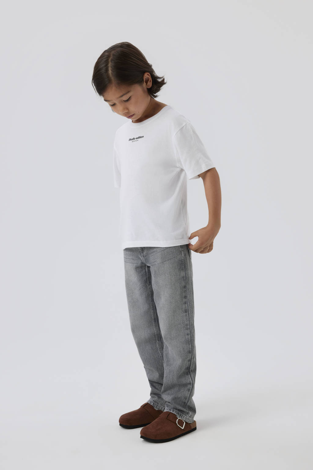 NAME IT straight leg jeans grey denim