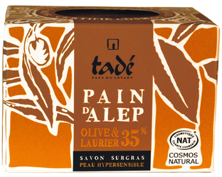 Tadé Pain D'Alep Olive & Laurier 35% Zeep 190GR
